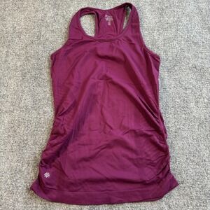 Athleta Tank Top Womens XS Purple Racerback Lightweight Athletic Yoga Running